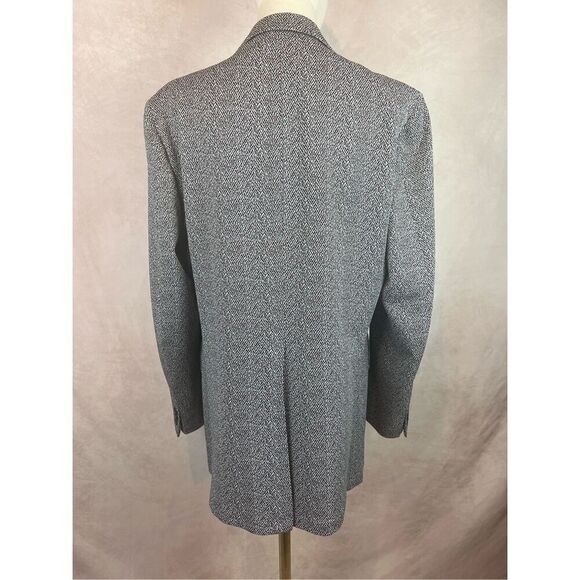 Vintage 1960s 1970s Men’s Polyester Suit Sport Coat 42 Chest - Picture 5 of 10